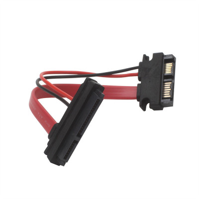 笔记本SATA 22P公转Slimline 7+6SATA 13P母 光驱转换头 7+15硬盘