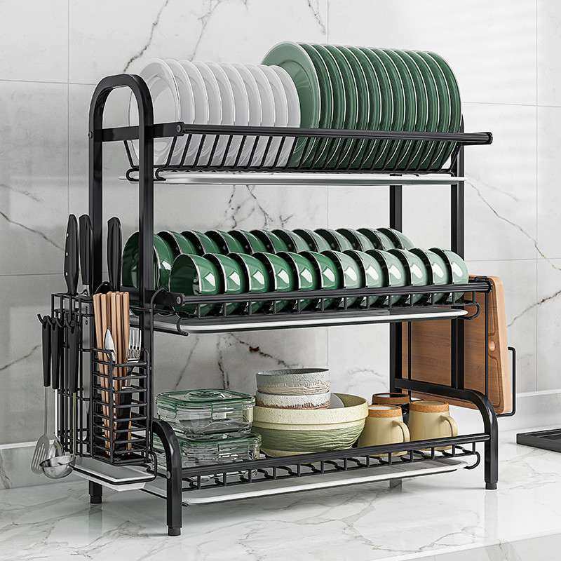 304不锈钢厨房置物架台面碗盘收纳架碗碟碗筷滴水架沥水架放碗架,厨房/烹饪用具,碗架,淘宝优惠券,粉丝福利购,淘宝优惠卷