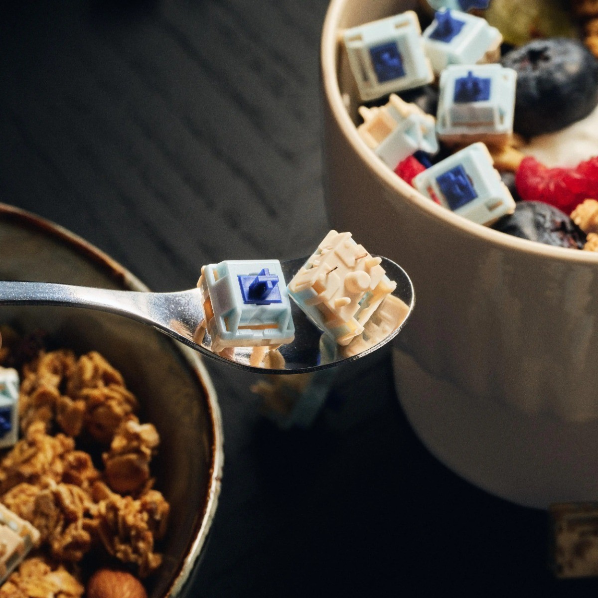 酸奶轴 线性厂润脆响轴体Sogurt Switch客制化机械键盘轴体HMX轴