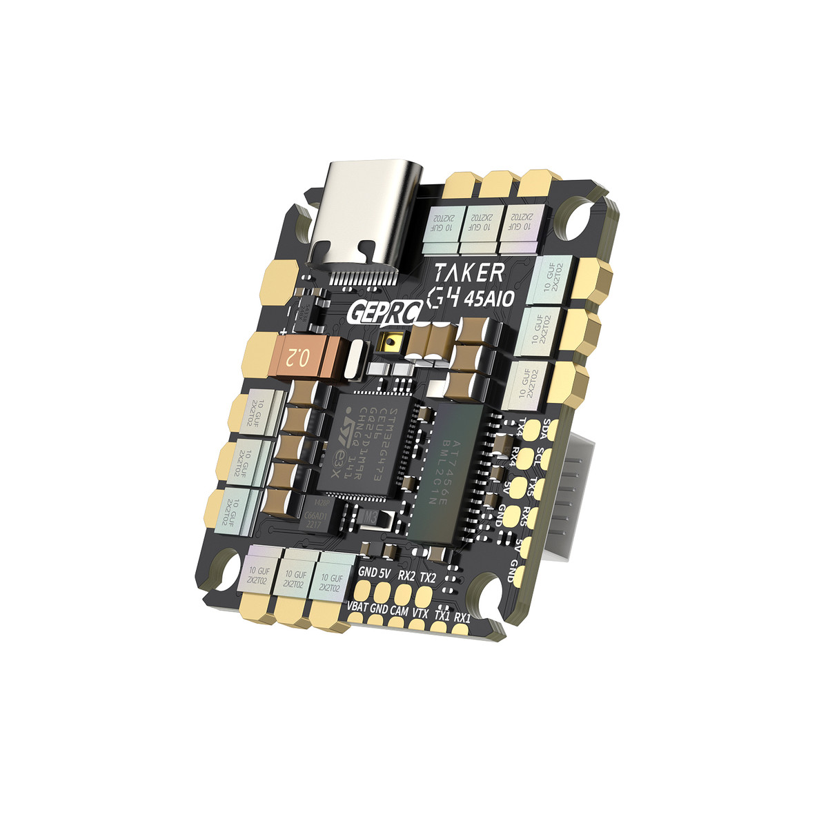 GEPRC格普 TAKER G4 45A 8Bit AIO 飞控 高性能主控穿越机FPV配件