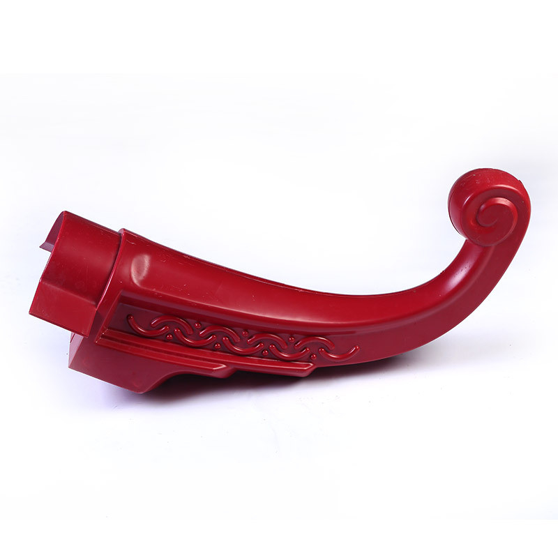 厂家临沂仿古屋顶装饰飞檐树脂瓦 楼阁卷尾卷尾合成瓦