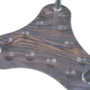 桌球色房咖啡台球杆立式落地器黑球三角形八放架球靠架子杆12孔架