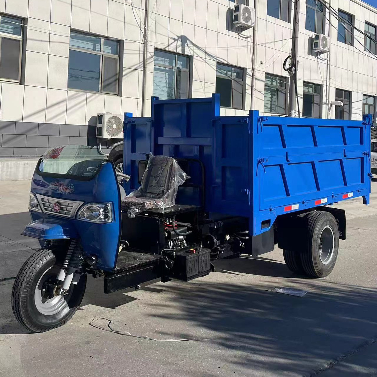 农用柴油自卸翻斗车用工程用柴油三轮车