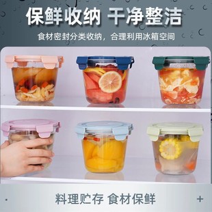 玻璃汤碗家用带盖大号喝汤杯便携密封学生上班族饭盒微波炉耐高温