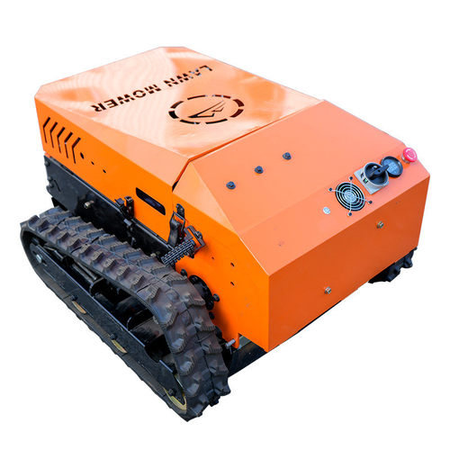 厂家园林智能遥控割草机多地形履带式除草机机场草坪小型碎草机