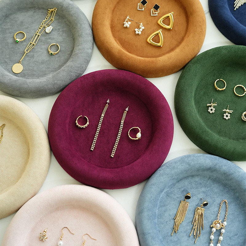 首饰展示架彩色圆形盘耳环戒指手链珠宝饰品收纳陈列摄影摆件道具,饰品/流行首饰/时尚饰品新,首饰展示架,淘宝优惠券,粉丝福利购,淘宝优惠卷