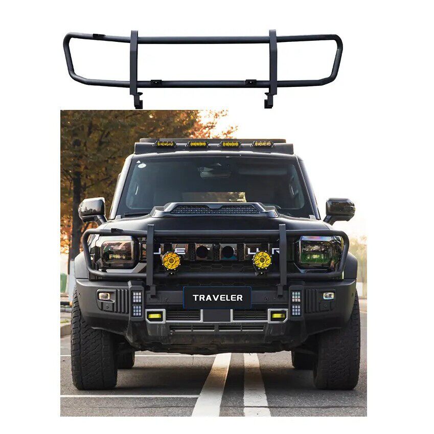 跨境JETOUR T2前杠适用捷途旅行者防撞前杠护栏 捷途旅行者大牛栏