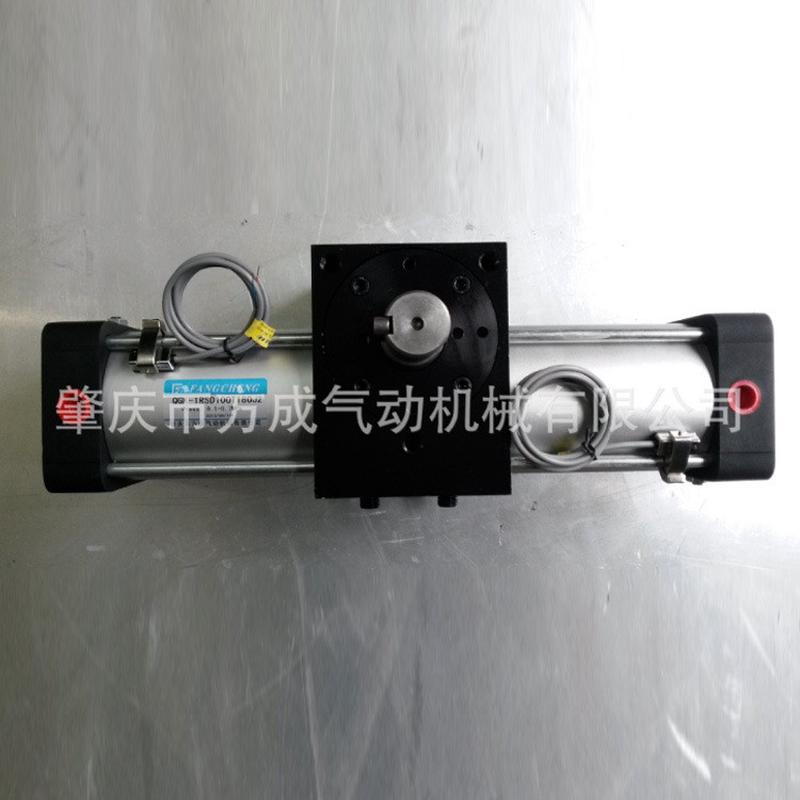 气动元件QGK-1旋转气缸回转气缸QGK-1RSD100T90J2摆动气缸