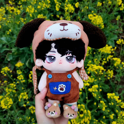 卡通网红棉花娃娃佐久早圣臣属性白鼬臣臣20厘米棉花娃娃低价处理