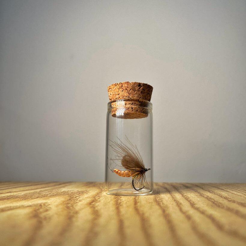 高档 质钩式羽材料毛枚/钩飞优鱼钩绑制现货化50钓裸蜀国蜉蝣盒干