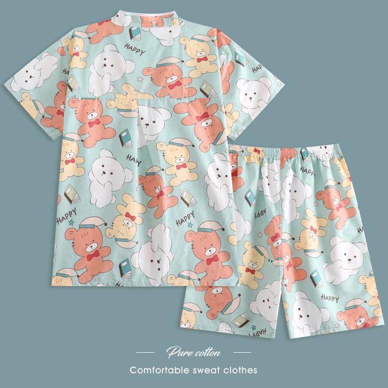 款服服套装洗浴情侣家居服儿童亲子汗蒸服女桑拿男款睡衣纯棉可爱,居家布艺,汗蒸服,淘宝优惠券,粉丝福利购,淘宝优惠卷