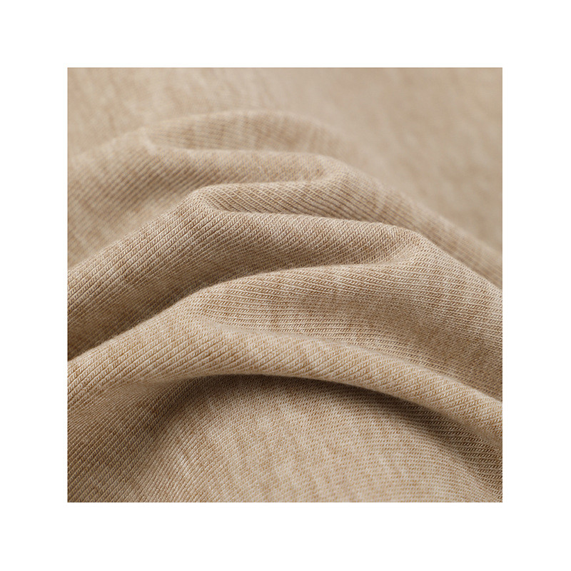 270g童装天丝羊毛布料莱赛尔美丽诺羊毛雪花螺纹吊牌天丝布料