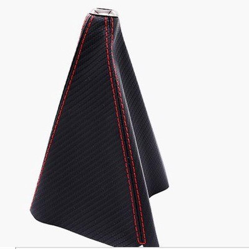 汽车改装排档套防尘罩装饰档把头保护套绣花仿真皮手动挂档防尘套