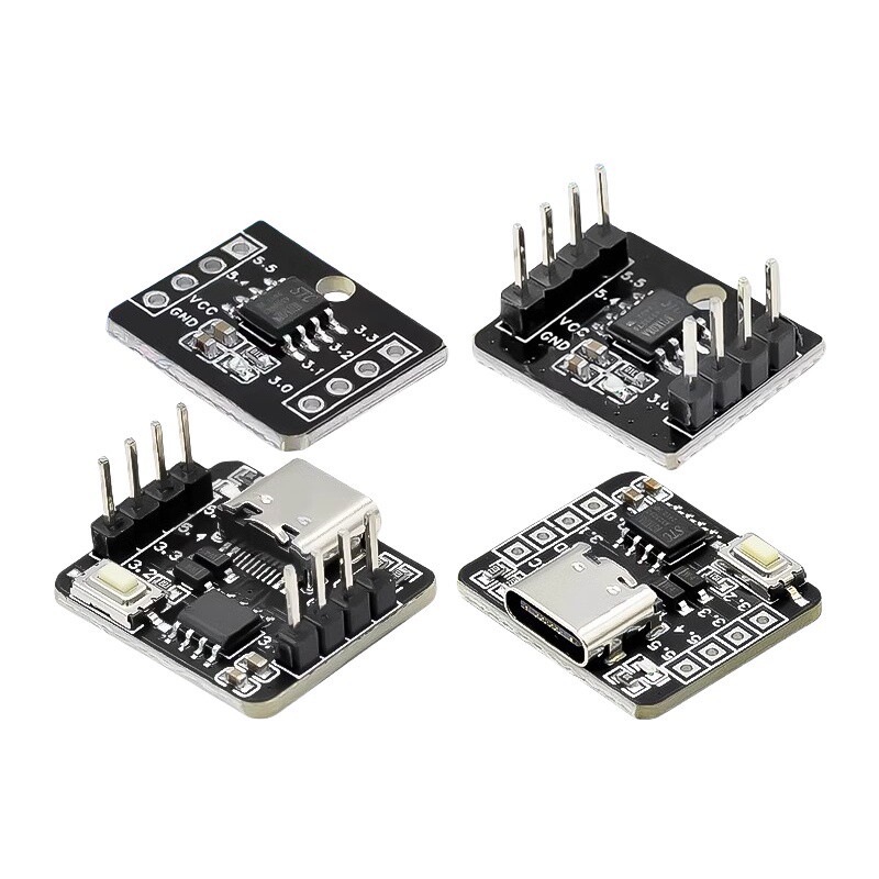 STC8G1K08A核心板开发板 自带ADC单片机控制器51开发板8脚模块