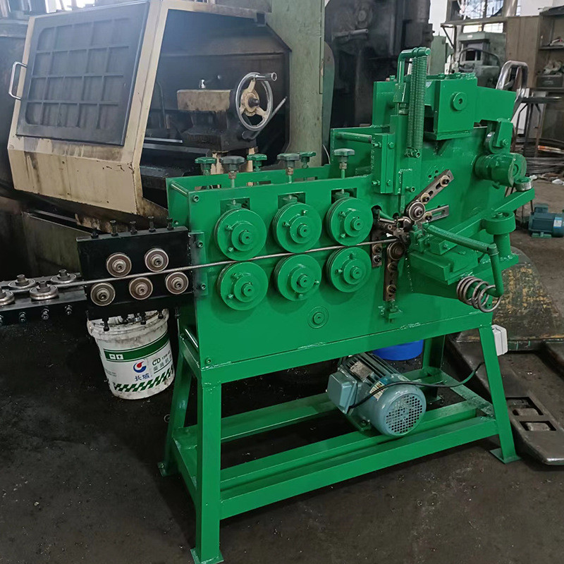 厂家供应 全自动带钢打圈机箱机d扣s扣钩扣机五金线材平口打圈包