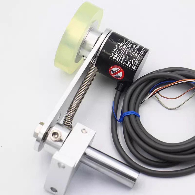 编码器T型安装支架E6B2 TRD OVW2 E40S6系列可配 计米轮 配套支架