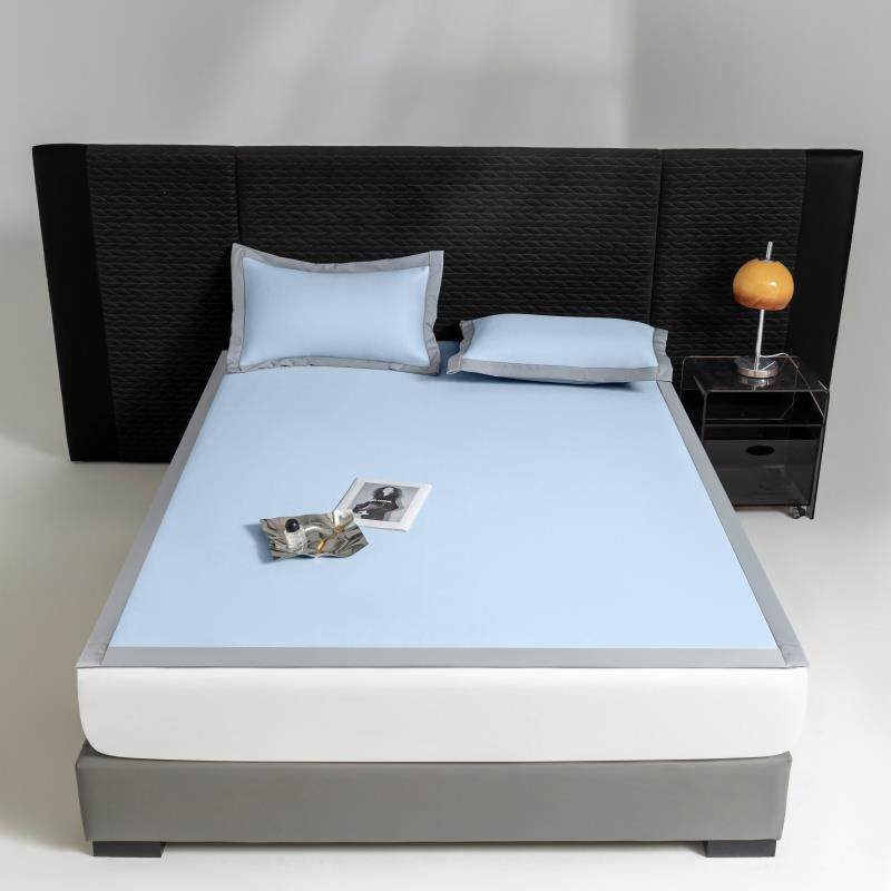 25年高奢夏季中分子凉感席1.8米双人床凉席三件套1.5米床科技凉席,床上用品,冰丝席,淘宝优惠券,粉丝福利购,淘宝优惠卷