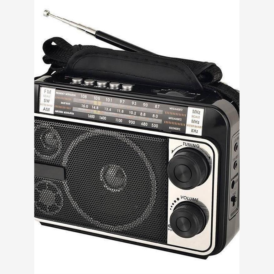 进口德国日本全波段插卡多功能收音机便携式老年音箱精准调频mp3