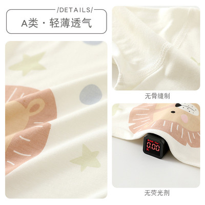 夏季新款婴儿连体衣宝宝哈衣薄款透气新生儿衣服a类莫代尔空调服