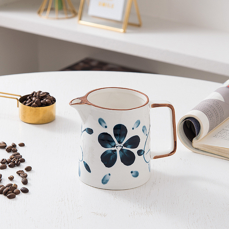 源头厂家手彩绘手冲咖啡滤杯v60杯滤杯单品手冲咖滴滤陶瓷滤