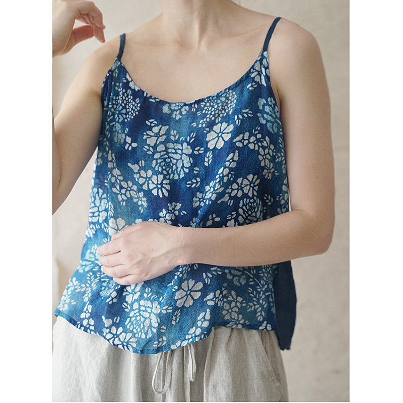 紫底印花苎麻短撞色抹胸打底百搭2025夏季新款夏,女装/女士精品,背心吊带,淘宝优惠券,粉丝福利购,淘宝优惠卷