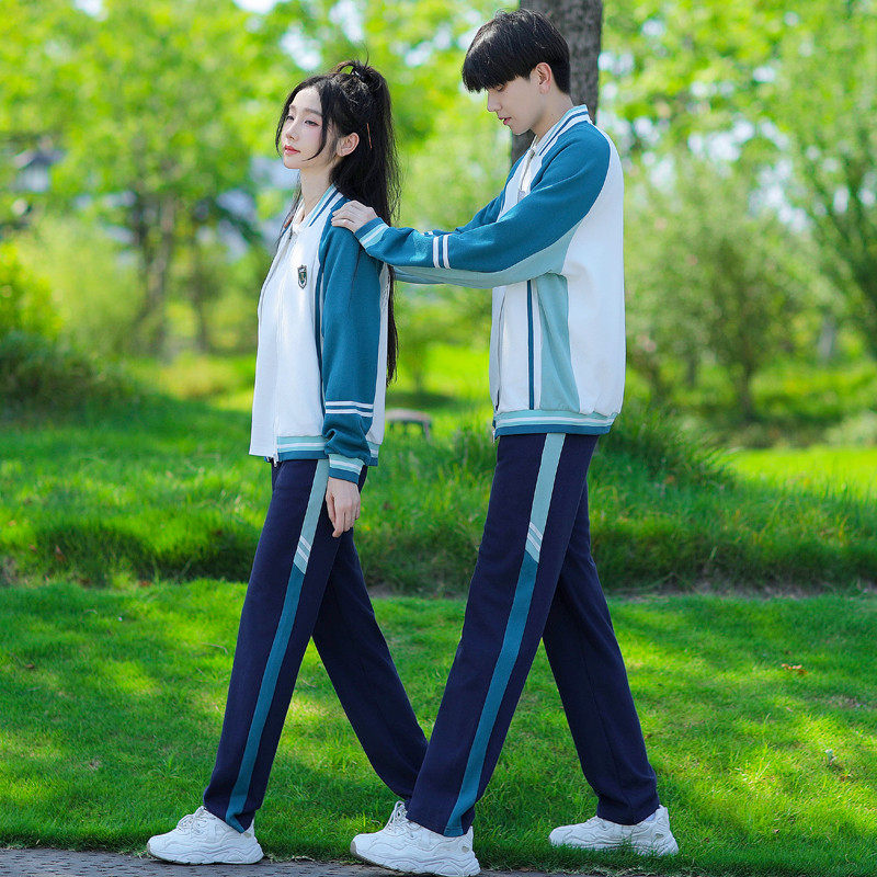 小众高货班服初中小学生棒球服外套秋季运动会开幕式学院风高中生