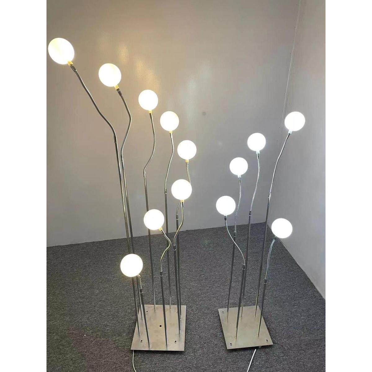 婚庆道具多头龙珠路引可弯曲奶白圆球铁艺路引灯婚礼舞台装饰摆件,节庆用品/礼品,路引,淘宝优惠券,粉丝福利购,淘宝优惠卷