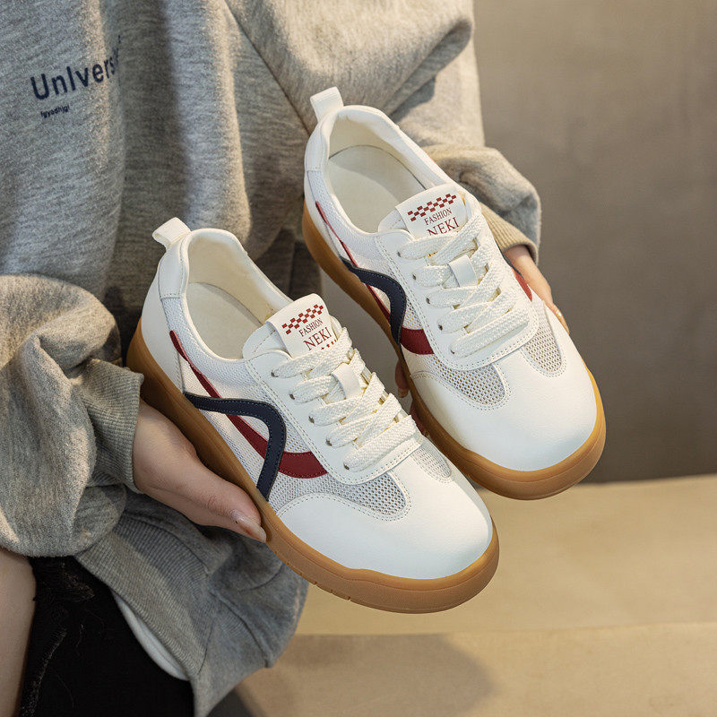 大码女鞋41—43德训鞋2025夏季新款网面百搭透气网鞋平底休闲板鞋,女鞋,德训鞋,淘宝优惠券,粉丝福利购,淘宝优惠卷