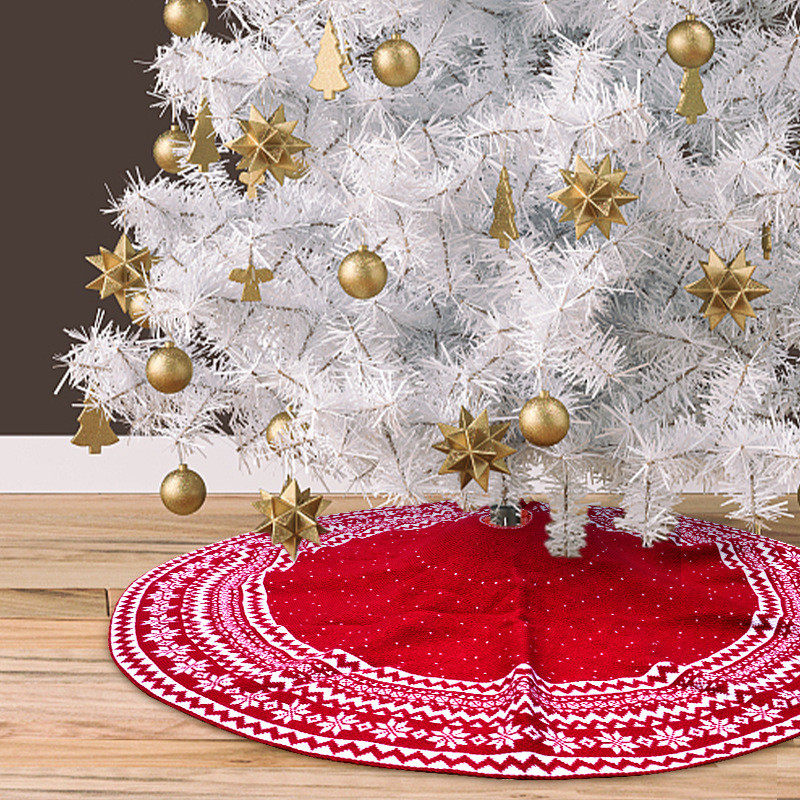 圣诞树裙针织底座装饰围裙毯子红色圣诞树树裙地毯圣诞节装饰品,节庆用品/礼品,圣诞装饰品,淘宝优惠券,粉丝福利购,淘宝优惠卷