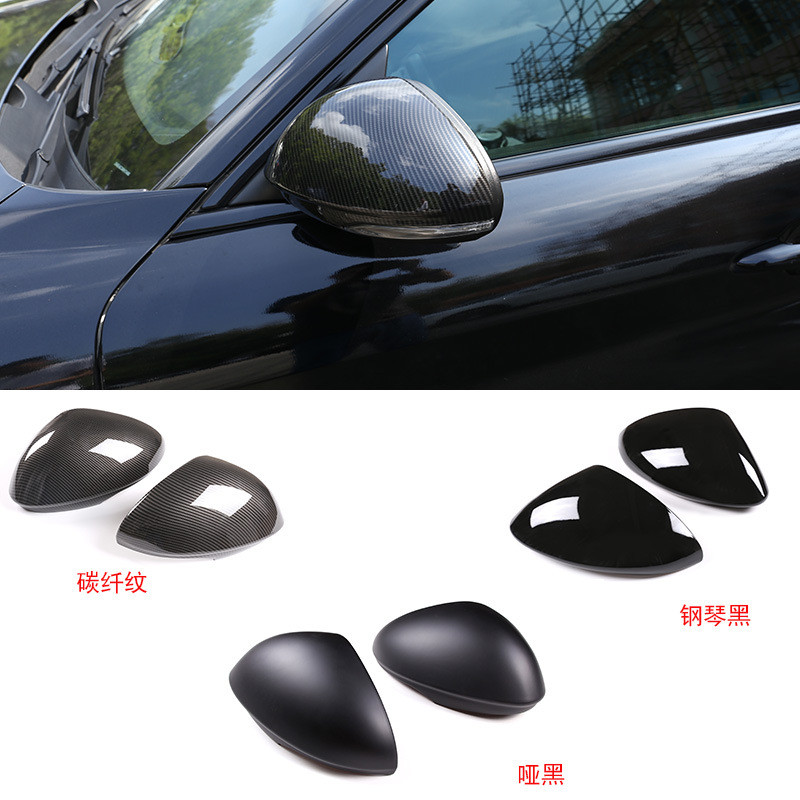 适用于17-20款阿尔法·罗密欧stelvioGiulia外后视镜罩配件改