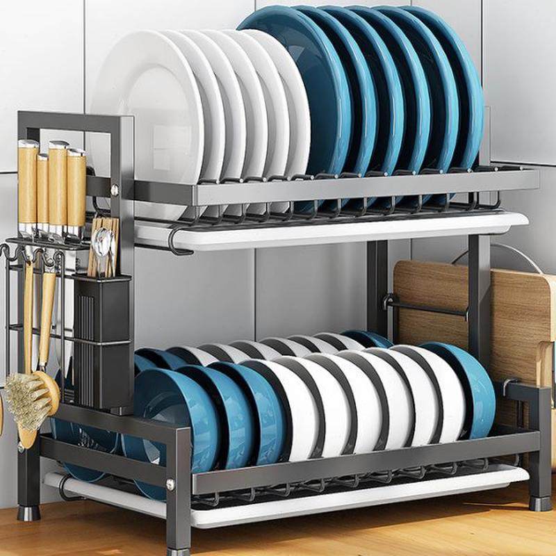厨房置物架碗碟架碗架多层沥水收纳架家用放碗筷盘落地碗柜收纳盒,厨房/烹饪用具,碗架,淘宝优惠券,粉丝福利购,淘宝优惠卷