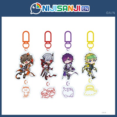 【现货】NIJISANJI【Noctyx 3rd Anniversary】亚克力钥匙扣