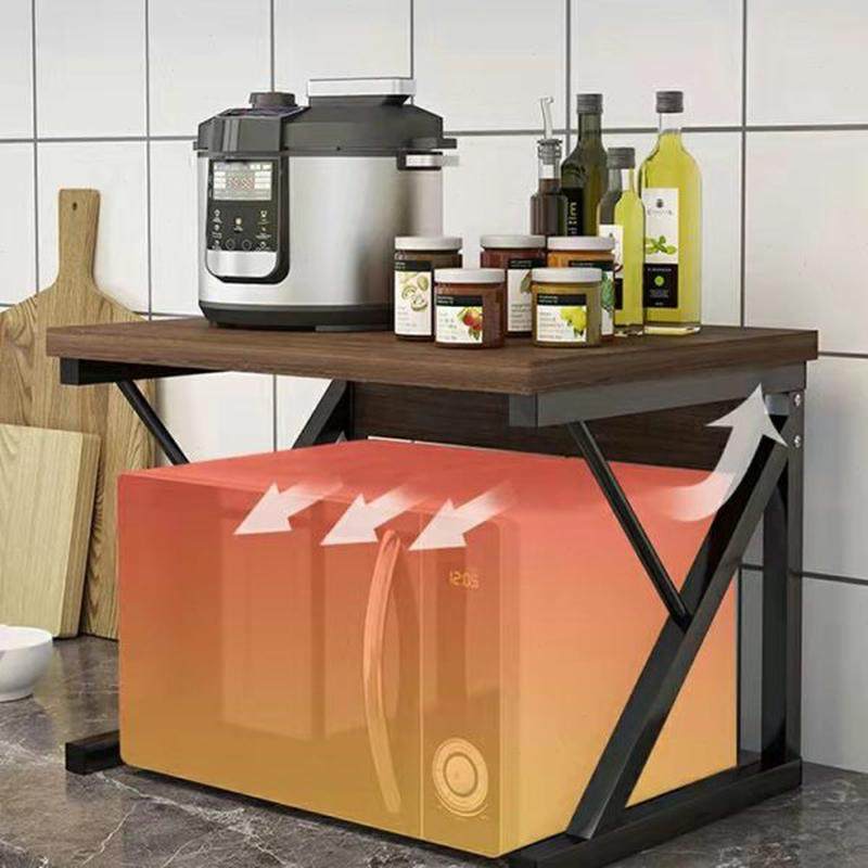 厨房落地 型 烤箱架子微波炉置物架多层收纳架厨房用品台面双层,厨房/烹饪用具,微波炉置物架,淘宝优惠券,粉丝福利购,淘宝优惠卷