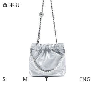 【西木汀】逆光 头层女包2025新款珍珠链条包手提包通勤时尚