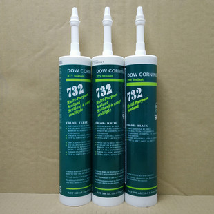 732硅胶密封胶水耐高温硅胶玻璃胶dc732食品级硅胶