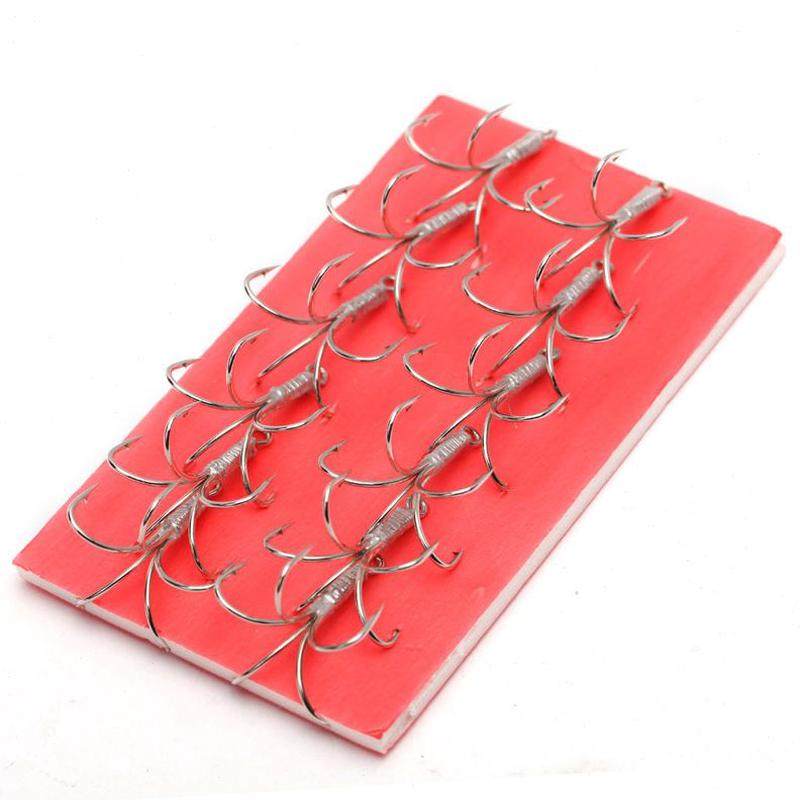 钩本倒刺五 爆炸钩五底爪钩防挂锚钩 丸世鱼钩 串钩鱼钩套装 24号,户外/登山/野营/旅行用品,鱼钩,淘宝优惠券,粉丝福利购,淘宝优惠卷