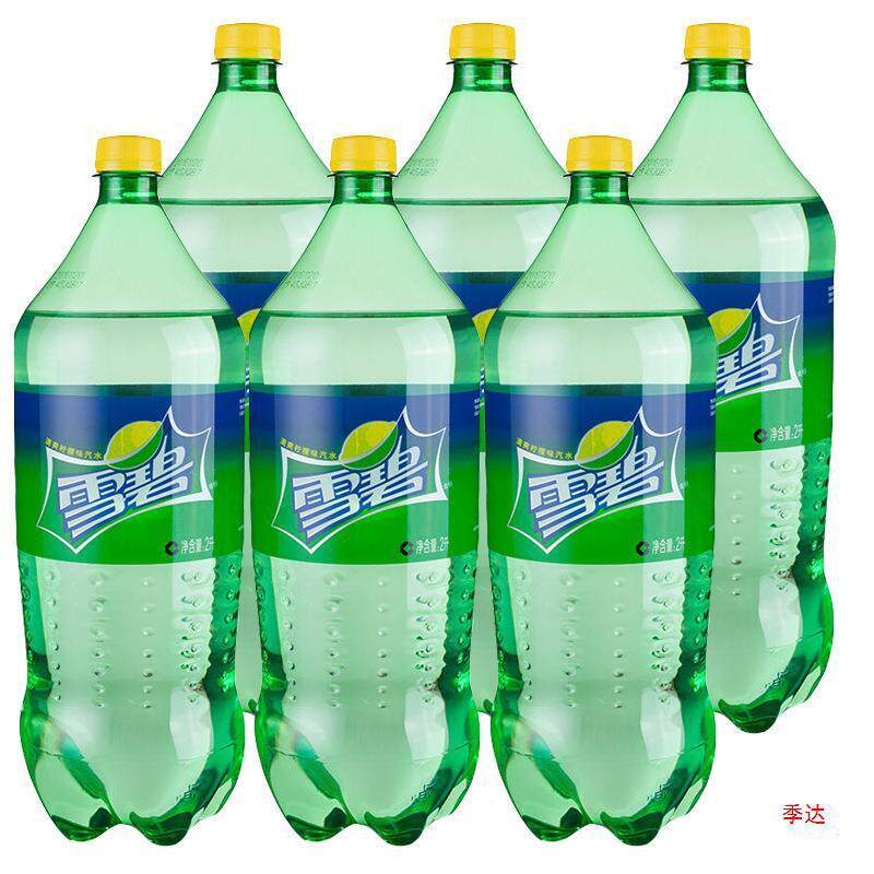 新货出品可乐雪碧2大瓶1.25升分享家庭装聚会碳酸饮料