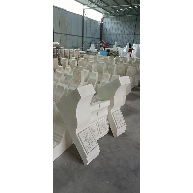 苏式徽派水泥墀头GRC空心垛头EPS泡沫模具仿古山墙装饰支持l定制