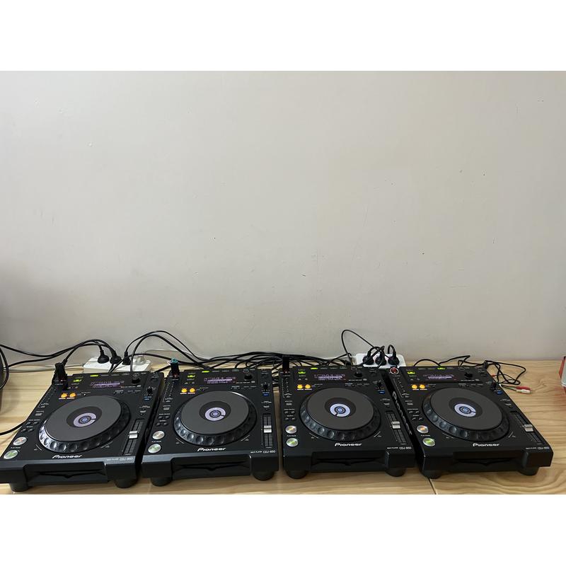 先锋850打碟机 有4台 CDJ850 K 正常使用