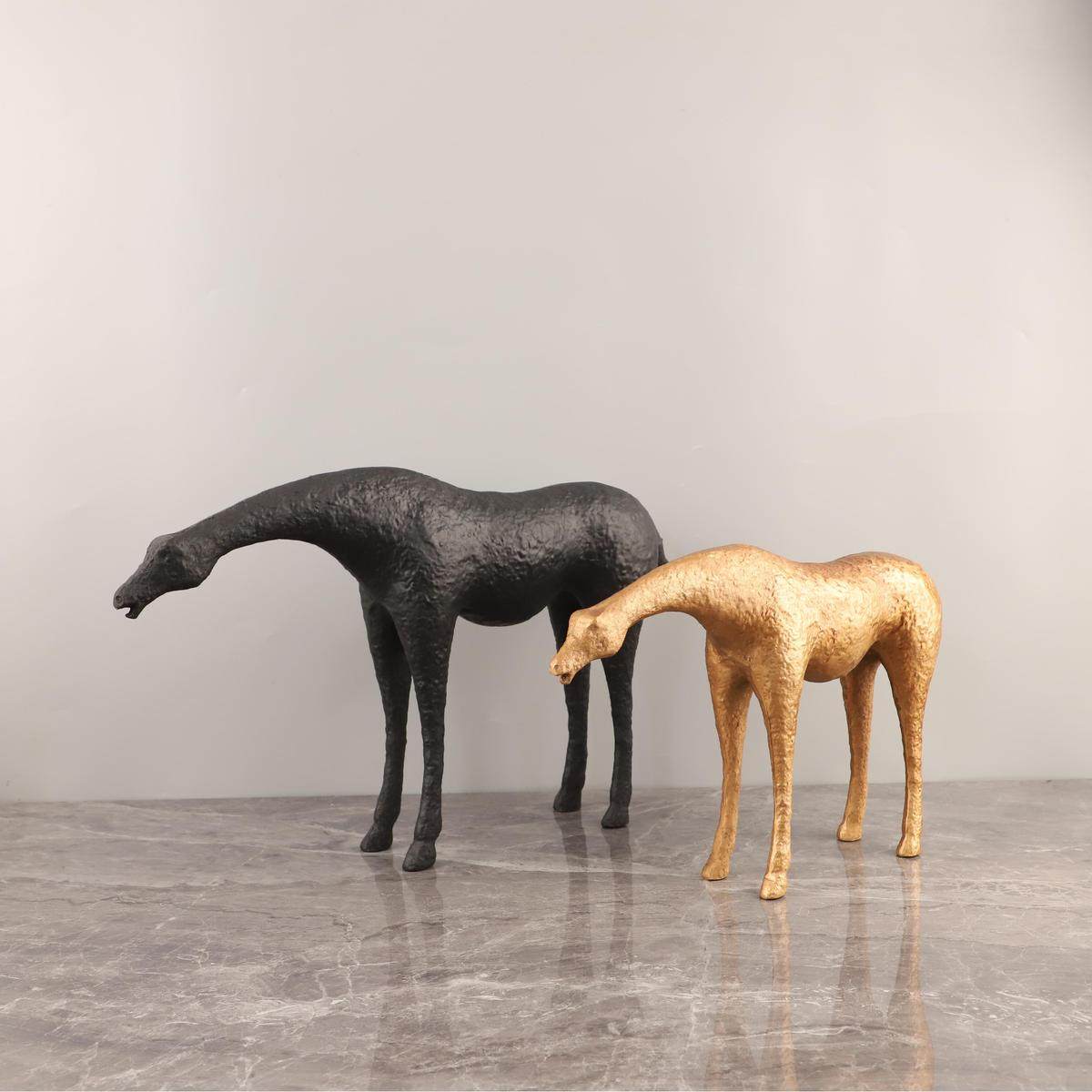 新中式金属饮水马艺术摆件客厅玄关卧室电视柜样板间家居软装饰品,家居饰品,装饰摆件,淘宝优惠券,粉丝福利购,淘宝优惠卷