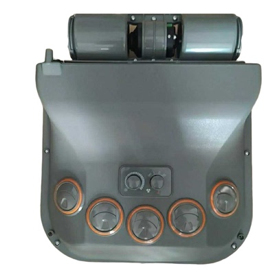 拖拉机卡车房车挖机行车空调配件内吸顶500手动蒸发器风机12V24V