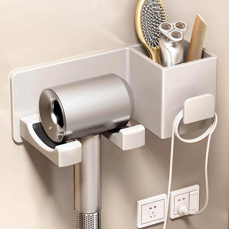 子置收纳神器免打孔厕所放电吹风支架吹风机置物架风筒挂架卫生间,家庭/个人清洁工具,吹风机置物架,淘宝优惠券,粉丝福利购,淘宝优惠卷