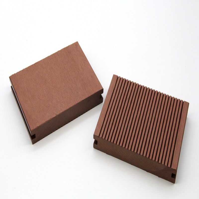 塑木户外地板厂家室外地板庭院花园顶楼阳台防滑防嗮实心板材木塑