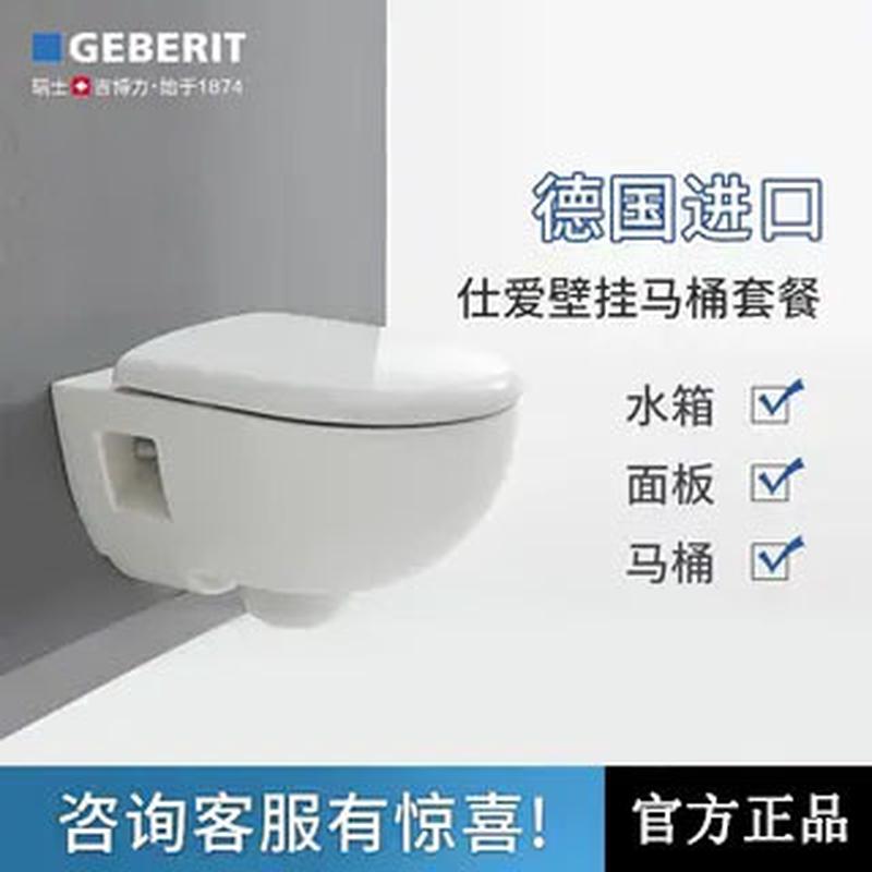 Geberit吉博力仕爱壁挂式马桶坐便器墙排入墙隐藏水箱挂墙坐便器