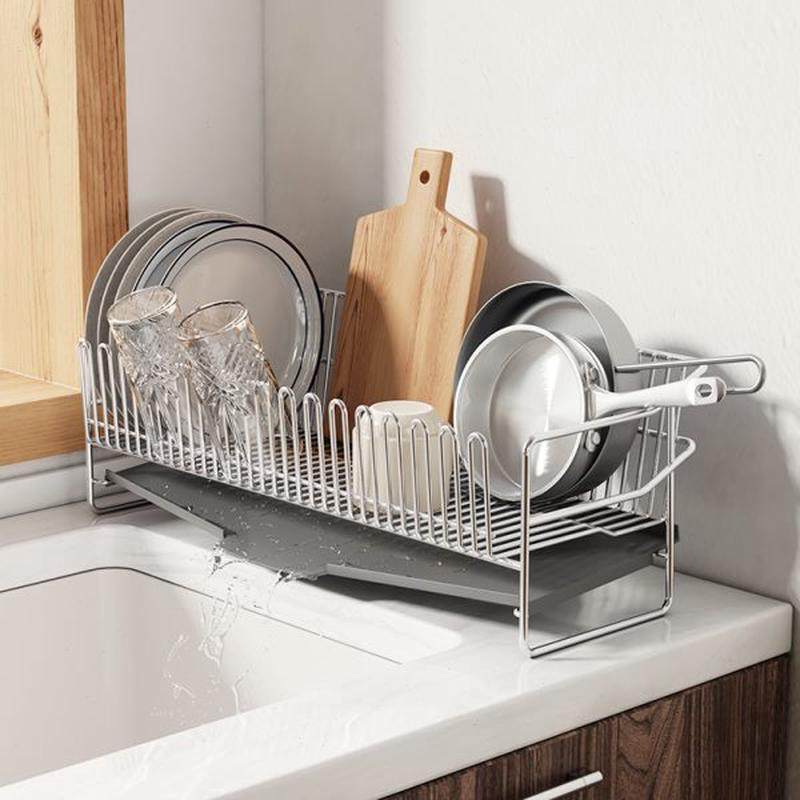 304不锈钢碗碟沥水架厨房晾碗架窄边超窄水池碗筷碗盘子收纳架子,厨房/烹饪用具,碗架,淘宝优惠券,粉丝福利购,淘宝优惠卷