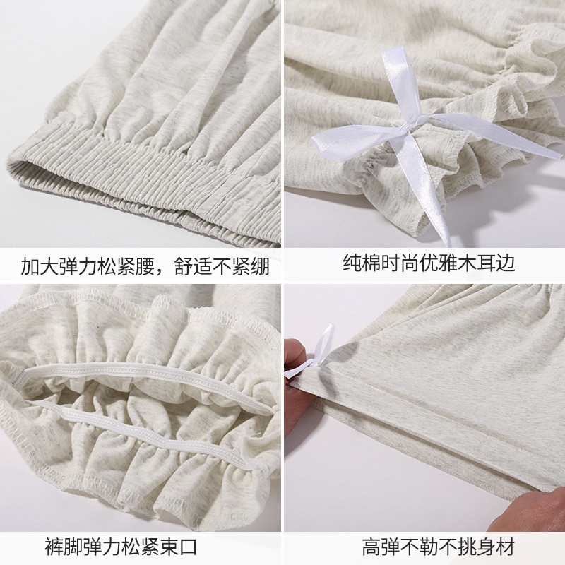女童纯棉防走光安全裤夏季薄款儿童打底裤可外穿宽松透气家居短裤