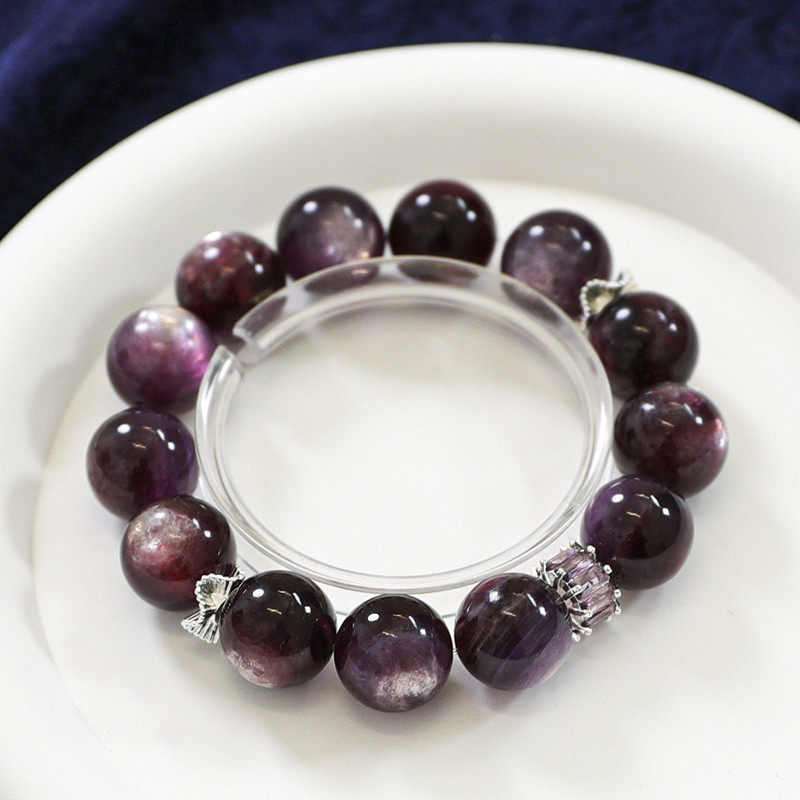 【璀璨之光】水晶手串紫锂母女款单圈2024新款时尚手链,饰品/流行首饰/时尚饰品新,手饰/手串,淘宝优惠券,粉丝福利购,淘宝优惠卷