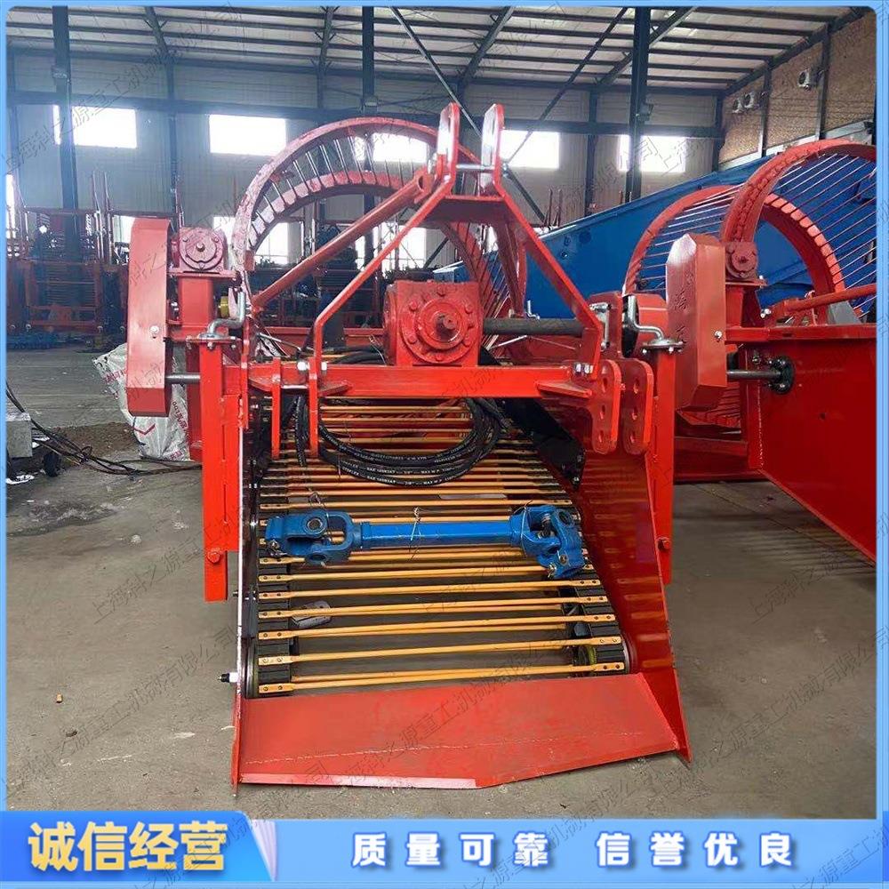 拖拉机悬机挂后置地膜回收滚筒农废OBY用搂地膜机拾庄稼地膜清理