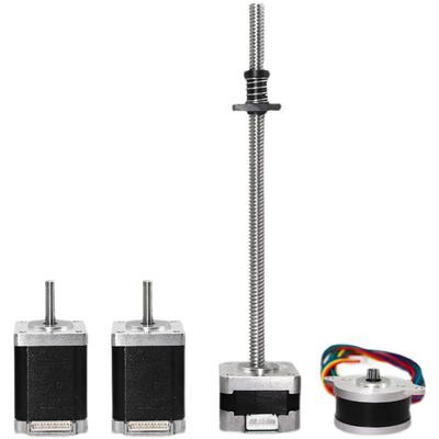 VORON电机丝杆四件套01 NEMA14 17饼状圆形机 3D打印机配件办公