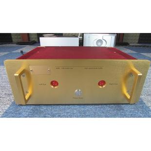 瑞士天价名机 无大环路负反馈后级 DIY配套全铝机箱 440x330x160